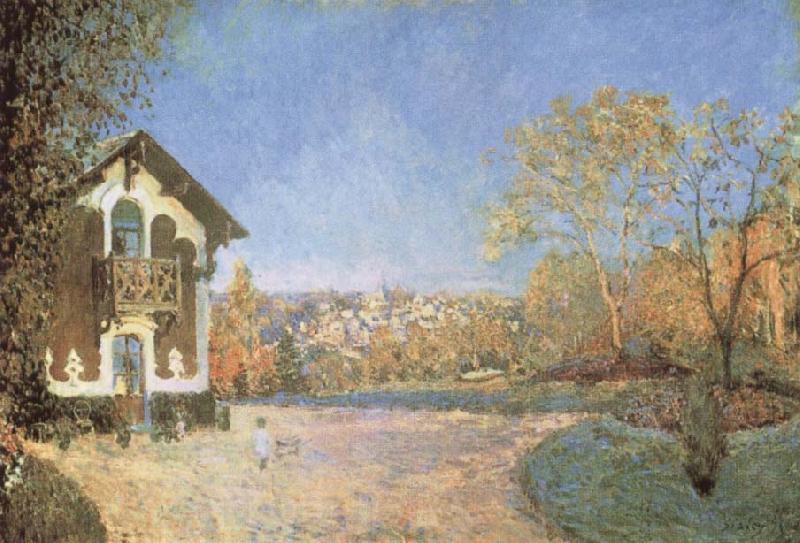 Alfred Sisley Louveciennes Germany oil painting art